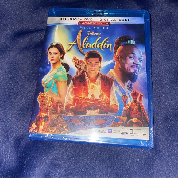 Aladdin (Live Action) Bluray DvD - Picture 1 of 2